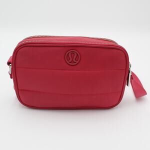 Lululemon Wunder Puff Crossbody Camera Bag 2L Pink Vintage Rose
